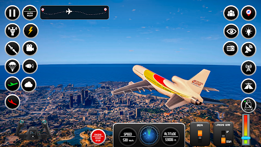 Flight Simulator Airplane Game ekran görüntüsü