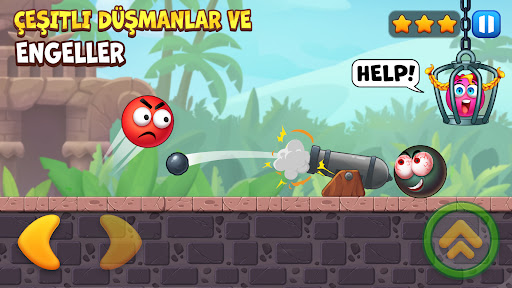 Red Ball: Secret Adventure ekran görüntüsü