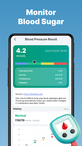Blood Pressure Tracker ekran görüntüsü
