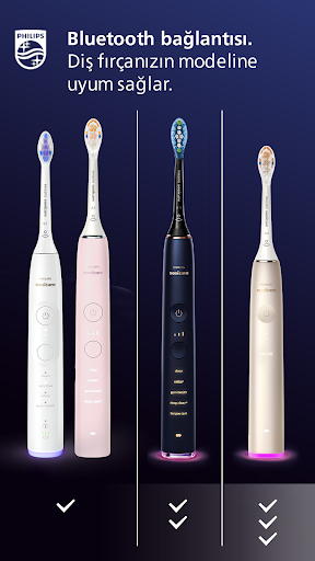Philips Sonicare ekran görüntüsü