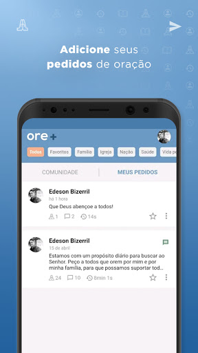 Ore Mais: o seu app de oração ekran görüntüsü