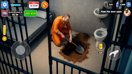 Prison Escape: Dig & Run ekran görüntüsü