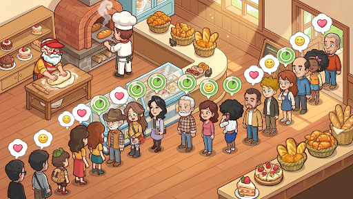 My Bakery Town:Dekor ve Yönet ekran görüntüsü