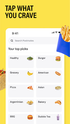 Postmates - Food Delivery ekran görüntüsü