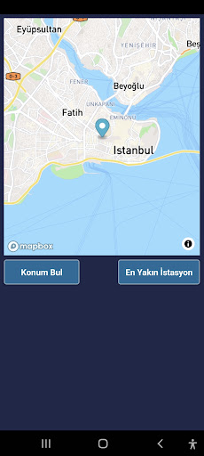 Araç şarj istasyonu ekran görüntüsü