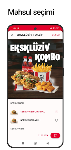 KFC Azerbaijan ekran görüntüsü