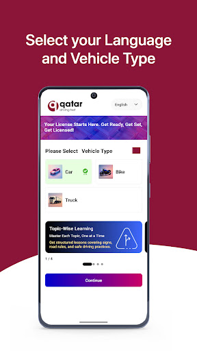 Qatar Driving License Test ekran görüntüsü