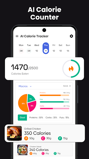 AI Calorie Tracker: CalCare ekran görüntüsü