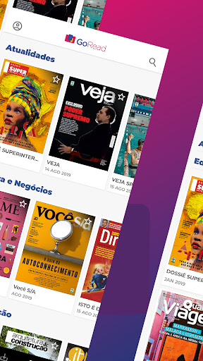 GoRead - Revistas Digitais ekran görüntüsü