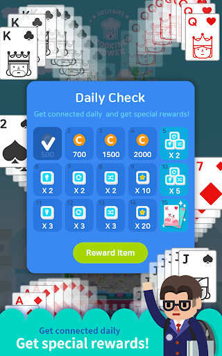Solitaire Cooking Tower ekran görüntüsü