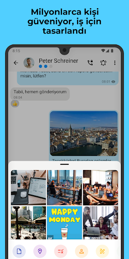 Threema Work ekran görüntüsü