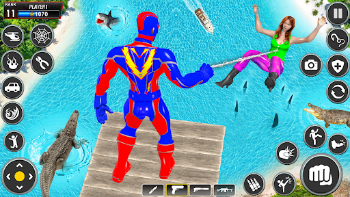 Spider Rope Hero: Action Game ekran görüntüsü