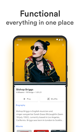 Retro Music Player ekran görüntüsü