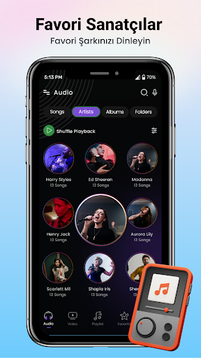 Müzik Çalar ve MP3 Müzik ekran görüntüsü