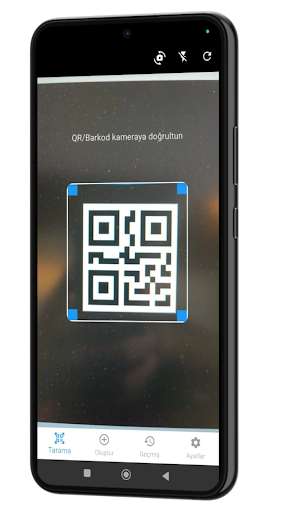 QR ve Barkod Okuyucu ekran görüntüsü