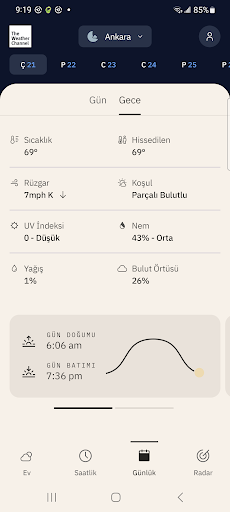 The Weather Channel ekran görüntüsü