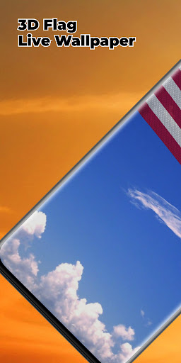 US Flag Live Wallpaper ekran görüntüsü