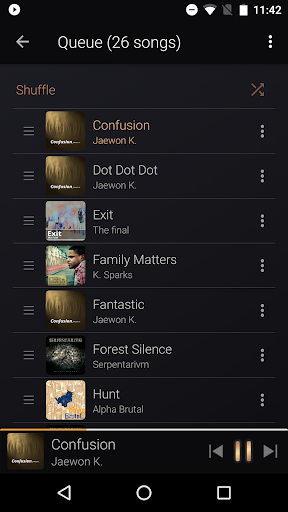 My Music Player ekran görüntüsü