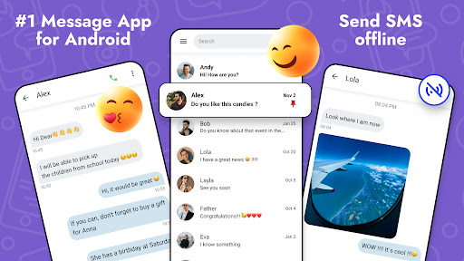 SMS Mesajlar - Metin Mesajları ekran görüntüsü