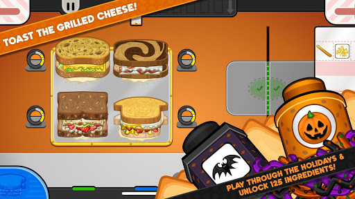 Papa's Cheeseria To Go! ekran görüntüsü