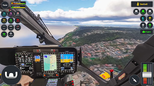 Real Helicopter Simulator ekran görüntüsü