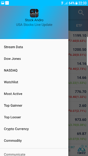 USA Stocks ekran görüntüsü