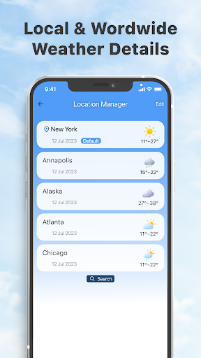 Weather Tracker: Live Weather ekran görüntüsü