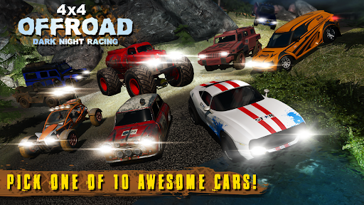 4x4 Offroad: Dark Night Racing ekran görüntüsü