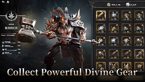Dark Divinity RPG:Demon Hunter ekran görüntüsü