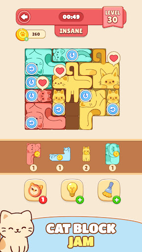 Meow Block: Cat Sort Puzzle! ekran görüntüsü