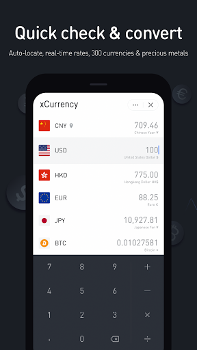 xCurrency - convert & transfer ekran görüntüsü