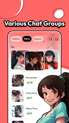 aMurmur-Voice Chat, Livestream ekran görüntüsü