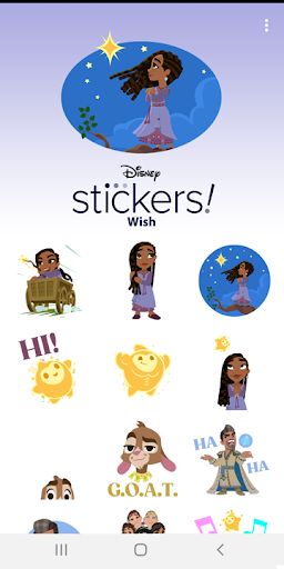 Disney Stickers: Wish ekran görüntüsü