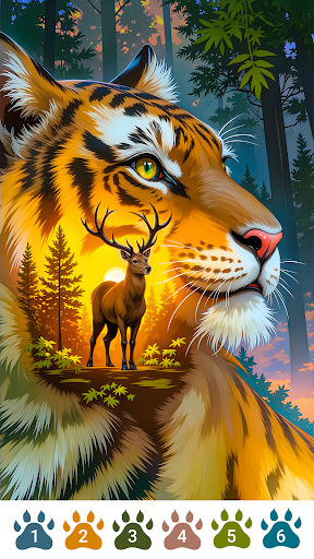 Wild Color - Paint by Number ekran görüntüsü
