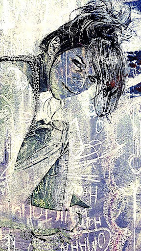 grunge photo editor ekran görüntüsü
