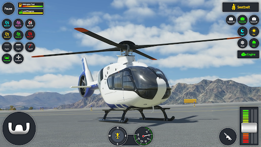 Real Helicopter Simulator ekran görüntüsü