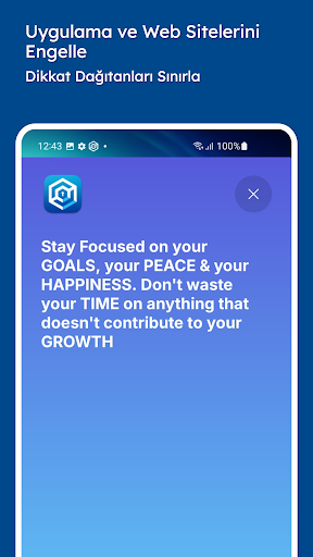 Stay Focused - Uygulama bloğu ekran görüntüsü