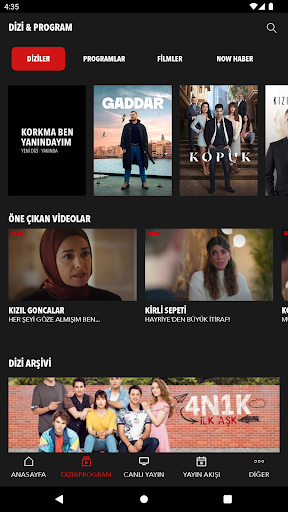 NOW: Haber, Dizi, Canlı Yayın ekran görüntüsü