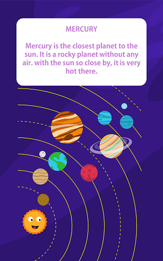 Kids Solar System ekran görüntüsü