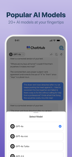 ChatHub - All-in-one AI Client ekran görüntüsü