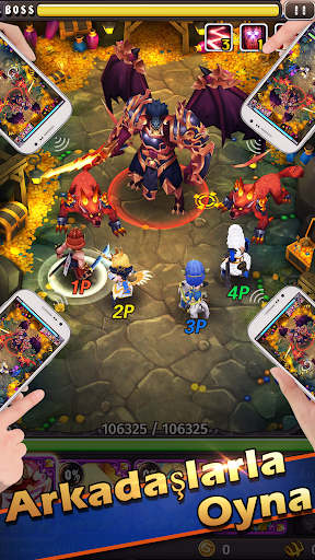 Hyper Heroes: Marble-Like RPG ekran görüntüsü
