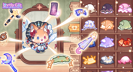 Lovely Cat: Magic Academy City ekran görüntüsü