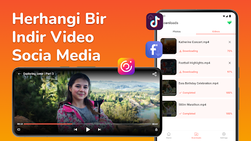 Video Indirme Programi ekran görüntüsü
