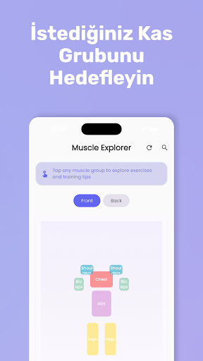 GymFlow Antrenman Rehberi ekran görüntüsü