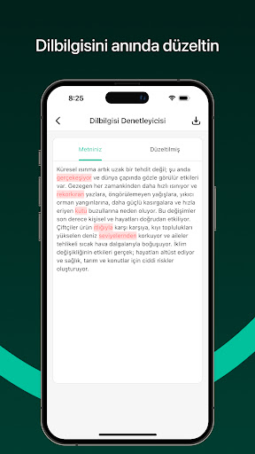 Açıklama Aracı - Yeniden Yazma ekran görüntüsü