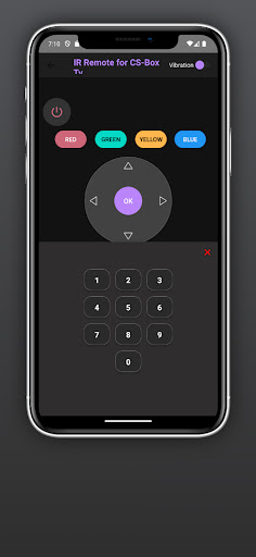Remote for Cs-Box tv ekran görüntüsü