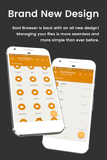Root Browser File Manager ekran görüntüsü