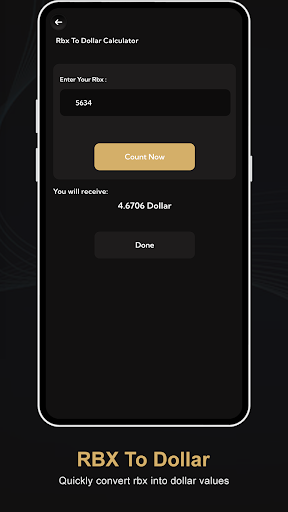 RBX Count Pro - Calc Rbux ekran görüntüsü