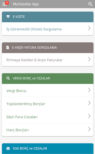 Muhasebe App ekran görüntüsü