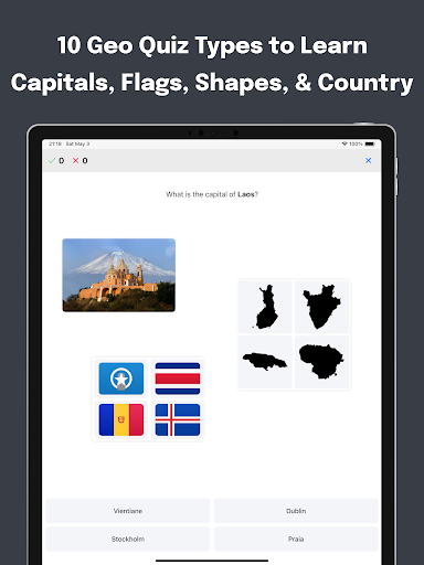 Guess the Flag, Capital, City ekran görüntüsü